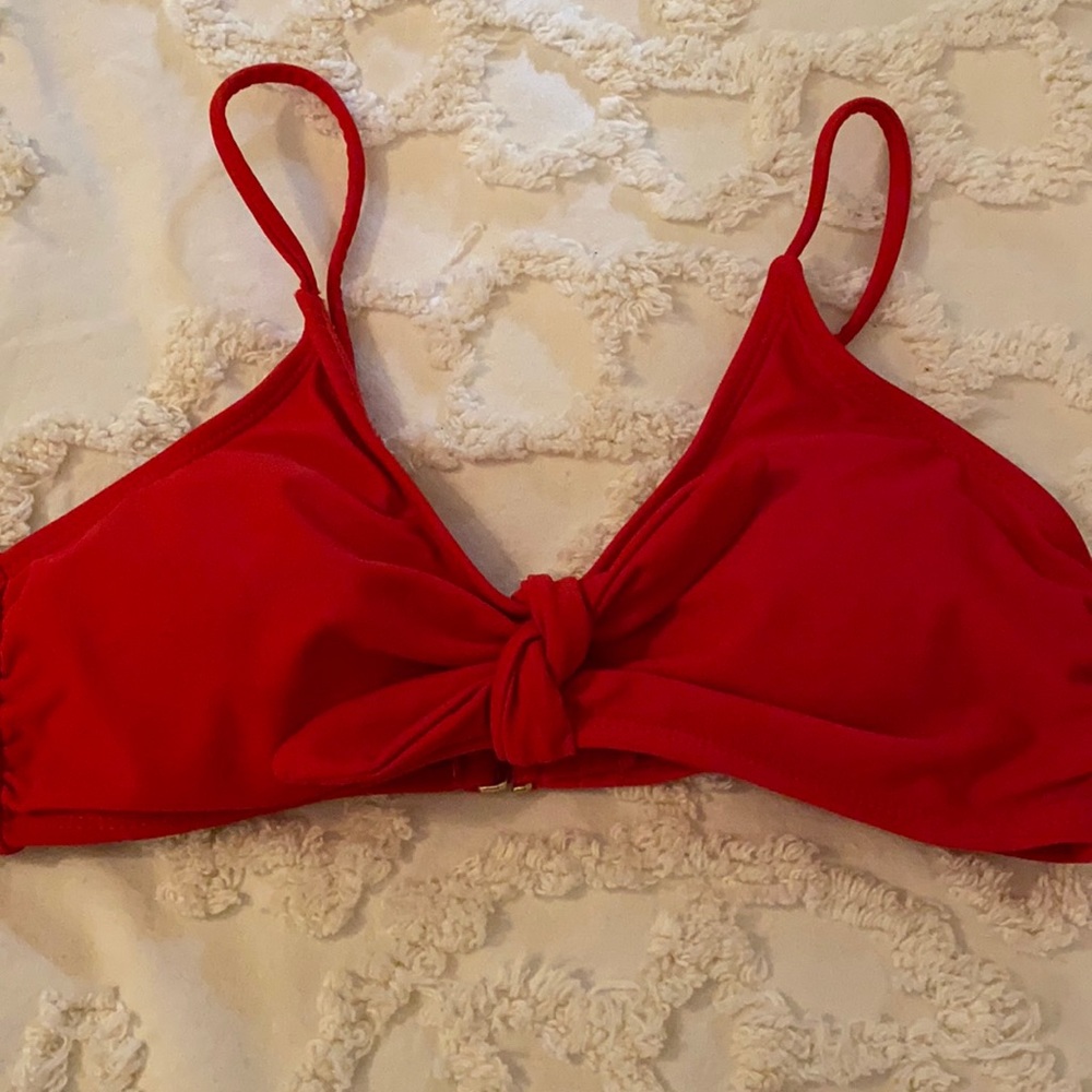 Red Swim Top